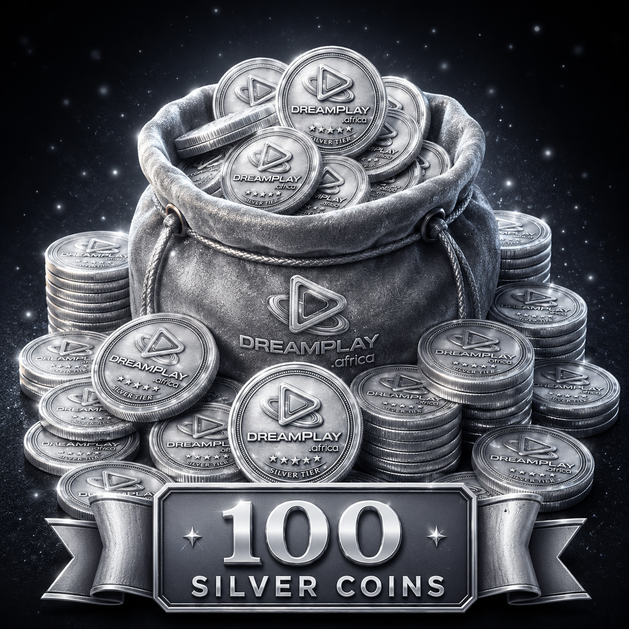 100 Silver Coins