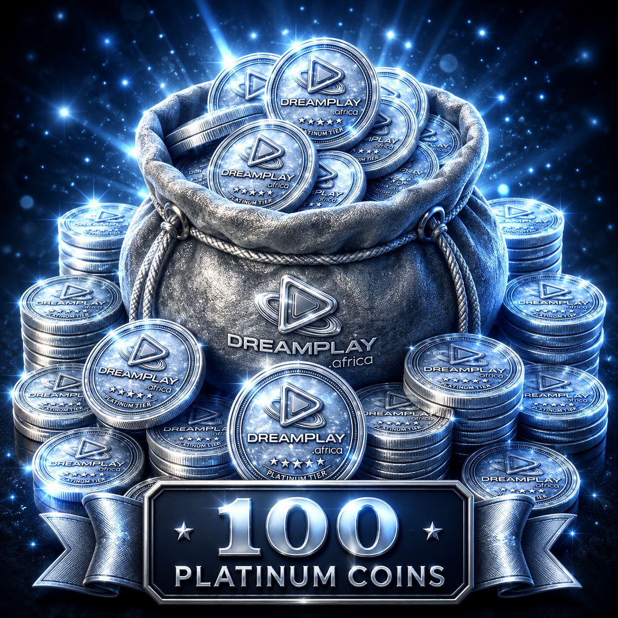 100 Platinum Coins